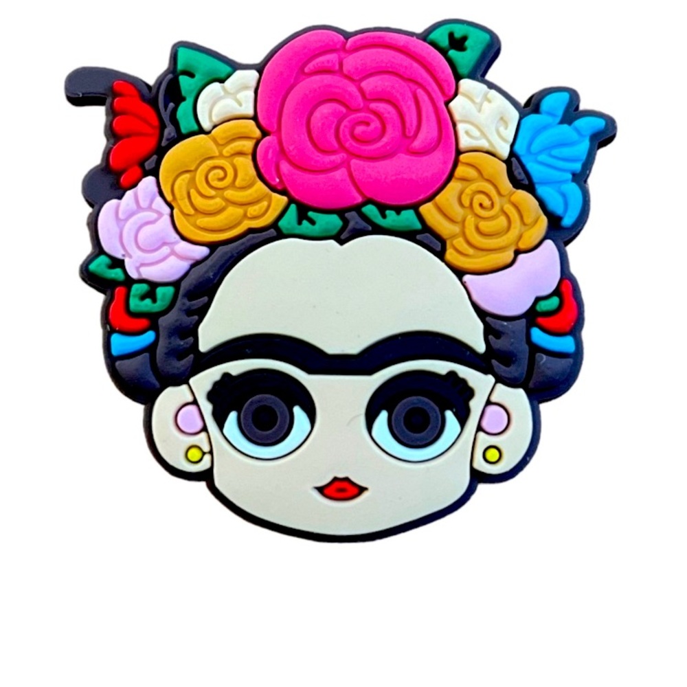 🌸🌺 New Mexican Artist Frida Kahlo Shoe Charm / Jibbitz for Crocs 🌸🌺